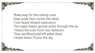 Evocation - The Dead Lyrics