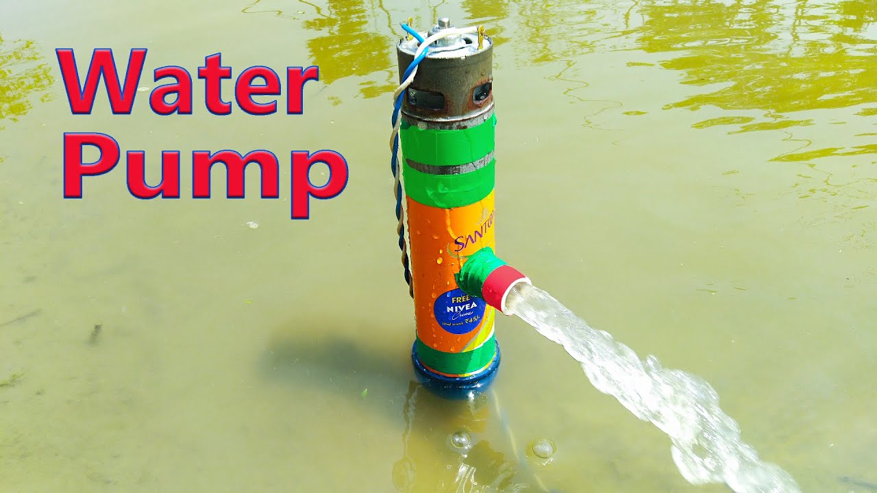 How To Make 24v High Speed Submersible Water Pump YouTube