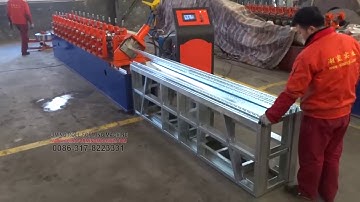 Powerful bull style omega profile keel roll forming machine