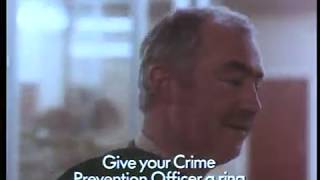 Give Your Crime Prevention Officer A Ring Public Information Film PIF 1979 CLIP