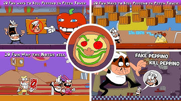 10 Fun Ways to Kill Peppino in Pizza Tower [All Episodes]