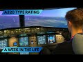 A320 type rating  a week in the life