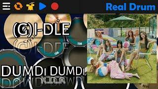 (G)I-DLE - DUMDi  DUMDi | Real Drum Cover 🔥 screenshot 3