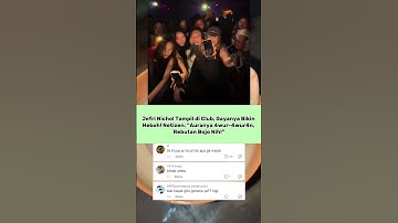 Auranya Gak Main-main, Jefri Nichol Disorot di Club‼️😎#shortvideo #jefrinichol