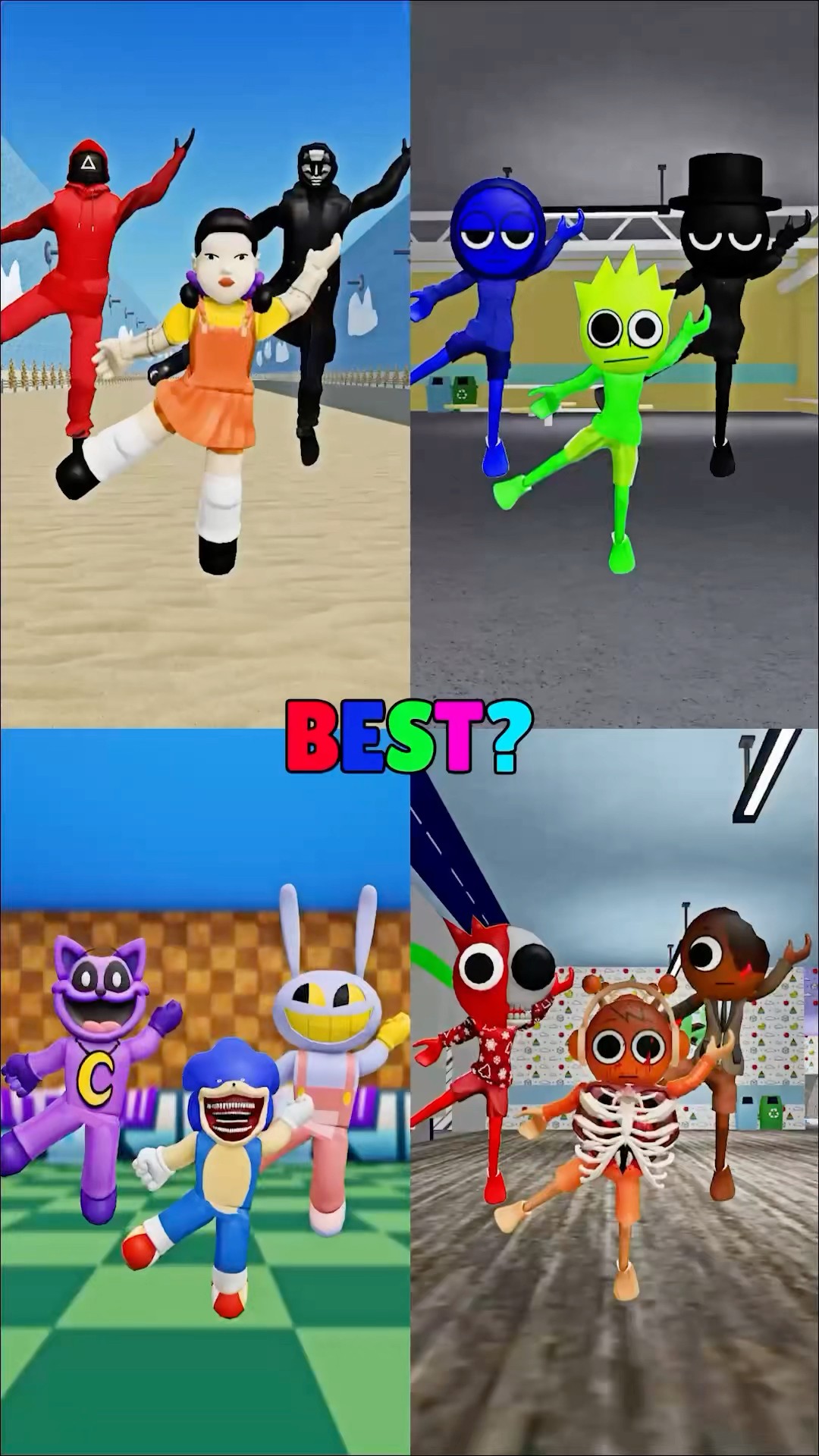 Normal OIIA Squid Game Turkish March #sprunki #incredibox #sonic #digitalcircus #catnap #roblox