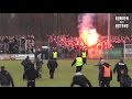 BSG Stahl Riesa 0:1 BSG Chemie Leipzig 07.12.2014 | Pyro & Support