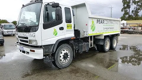 GA0722 -  2005 Isuzu F3 FVZ1400 6x4 Tipper (HV101)