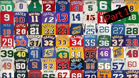 The Best NBA Player From Every Jersey Number (00-9) Part 1