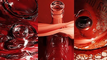 Wine Magazine Cover Renders | Keyshot