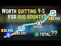 How much money i made in my 1st year of bug bounty bounty vlog 4