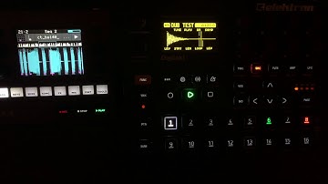 1010music Blackbox + Digitakt Chiptune Snippet