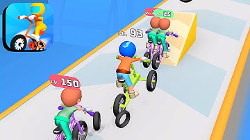 Level Up Bike ​- All Levels Gameplay Android,ios (Part 24)