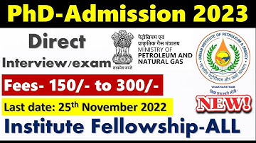 PhD Admission 2023 II Non-NET II Full fellowship for all I Direct admission @TheScientificGurus