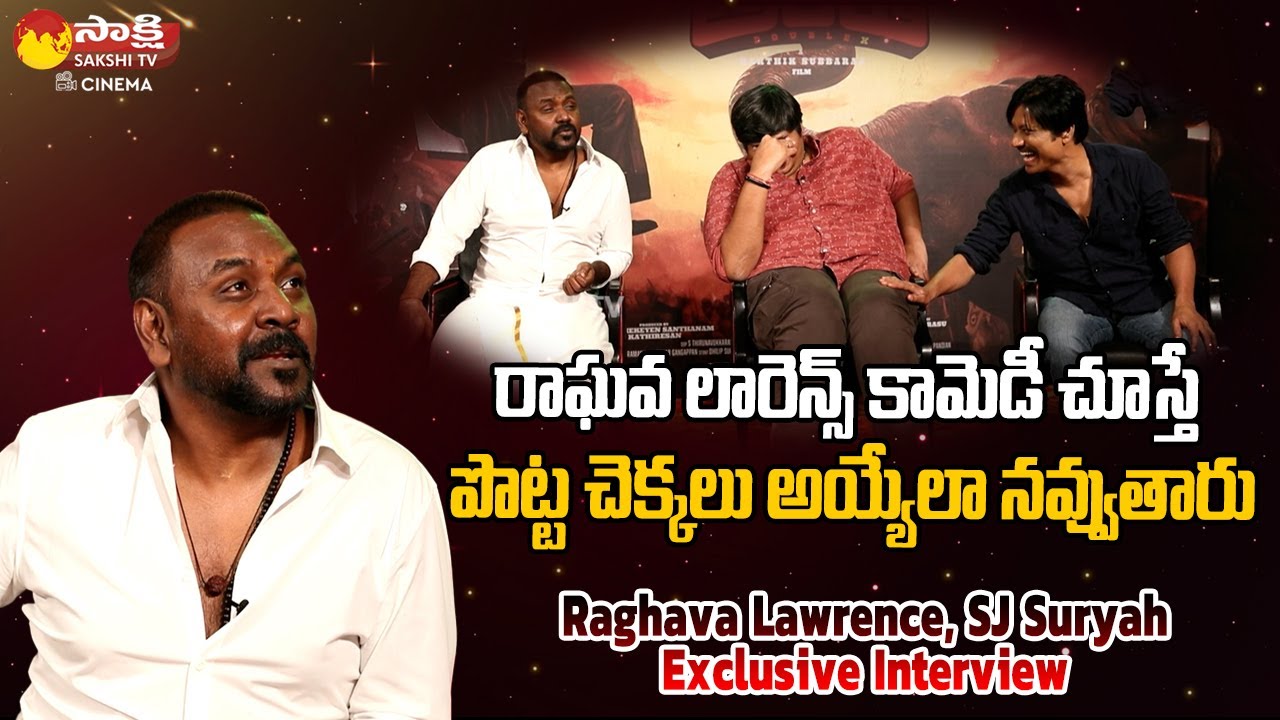 Raghava Lawrence Hilarious Fun With Anchor And SJ Suryah, karthik ...