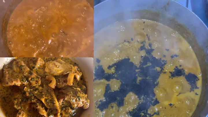 How to cook Egusi and Ogbono soup together |Taste and see #nigerianrecipes