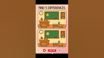 #short Can You Spot 5 Differences in 15 Seconds? | Find 5 Points #21