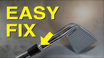 LOOSE FERRULE / The EASIEST Golf Club Repair