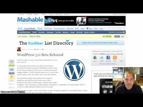 Joe Hackman does a manual upgrade of Wordpress 3 B...