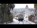 Winter auf der Wieslauftalbahn