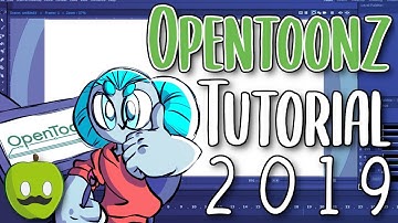(Part #2) Opentoonz 1.3 Beginner Tutorial - 2019