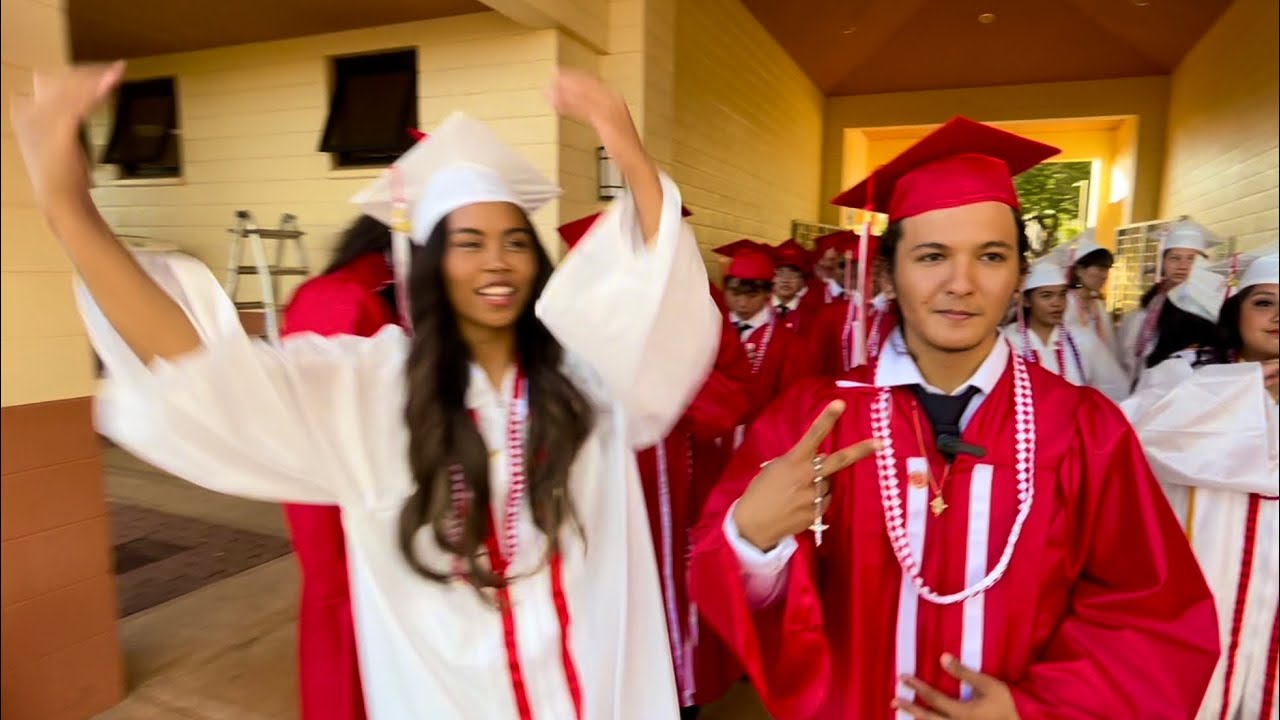 Lahaina Hawaii Lahainaluna Class of 2022 Graduation YouTube