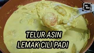 TELUR ASIN GULAI LEMAK PEDAS3.. 👁ruj description