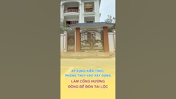Làm Cổng Nhà Hướng Đông Đón Tài Lộc #nhadep #baogiacongnhomduc #phongthuy #thietke #cổngnhômđúc