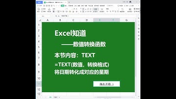 Excel知道 - [TEXT 数值转换函数] WPS/Excel表格函数精讲