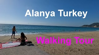 4k 🇹🇷 Alanya Walking Tour | Alanya Antalya Turkey February 2024 | Turkey Travel