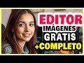 Mejor IA Gratis que reemplazará a Photoshop 🟢Editor de Imágenes y fotos con AI más completo 2025
