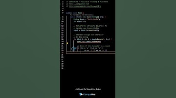 Java IQ #43 - Count Vowels in a String #javaplacementcourse #javainterviewquestions