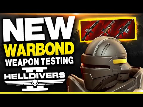 Helldivers 2 NEW WARBOND! Democratic Detonation Weapon Testing! Are They Good?