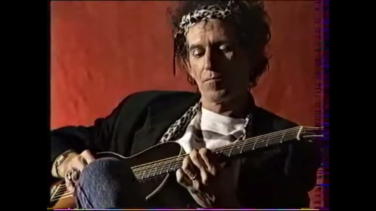 Keith Richards talks and plays Robert Johnson (Canal Plus, 1992)