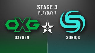 Oxygen vs Soniqs \/\/ North American League 2022 - Stage 3 - Playday #7