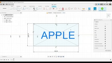Adding a Tab for Laser or Plasma cutting falling pieces in Fusion360: CNC Designing