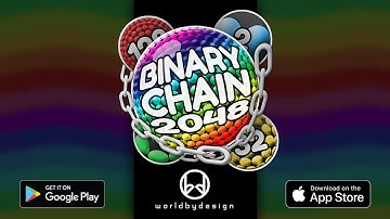 Binary Chain 2048 - mobile game trailer