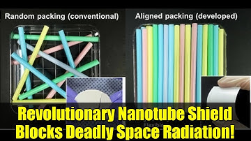 Revolutionary Nanotube Shield Blocks Deadly Space Radiation!