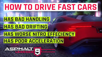 Top 5 Tips For Driving Fast Cars | Asphalt 9 Legends