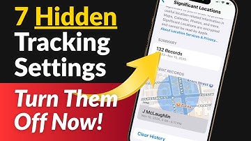 Complete Guide: 7 Hidden iPhone Settings Tracking You (Turn Them Off Now)!