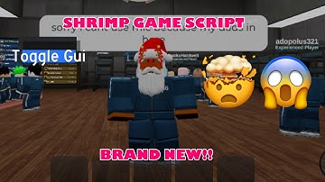 ‼️🦐🦑 SHRIMP GAMES SCRIPT (NO KEY, well, kinda)  WORKING 2025 👾😱‼️