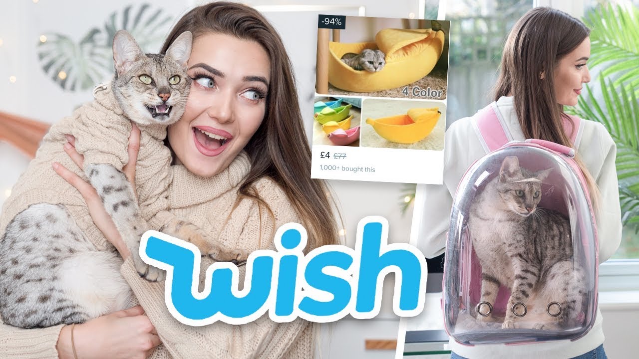 TRYING WEIRD CAT GADGETS FROM WISH!