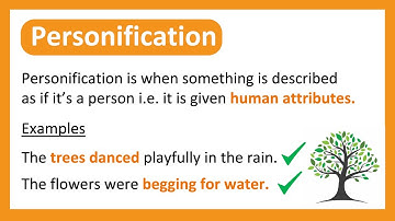What is PERSONIFICATION? | Learn with Examples