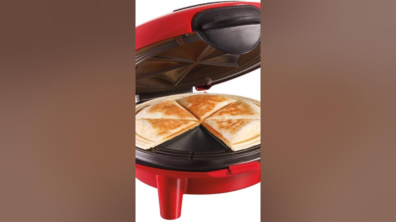 Hamilton Beach 25409 Quesadilla Maker NEW IN BOX * Red * Fast & Easy  Snack/Meals