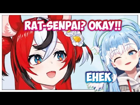 Kobo makes "happy squeak" when she is allowed to call Bae as "Rrat Senpai"...