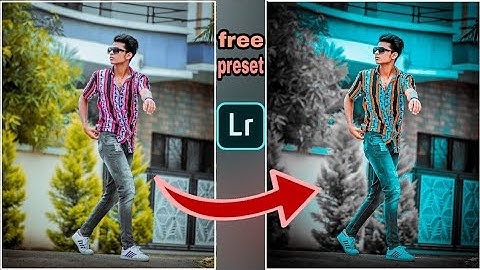 Lightroom Se Photo Ka Background Kaise Change Kare | Lightroom Photo Editing Tutorial | Free Preset