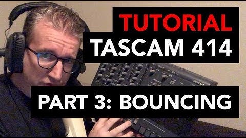 Tascam 414 tutorial / Matador - Garland Jeffreys / Part 3: BOUNCING