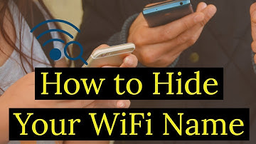 How to Hide Your WiFi Name ( SSID Broadcast )
