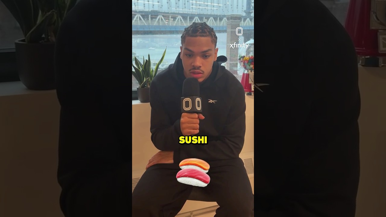 Me and Darius don’t mess with sushi 🤢😭 @xfinity
