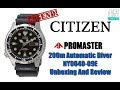 LOVE THIS WATCH! | Citizen Promaster 200m Automatic Diver NY0040-09E Unbox & Review