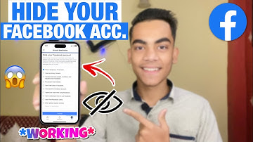 How To Hide Your Facebook Account From Everyone | Facebook Account Kaise Hide Kare ??